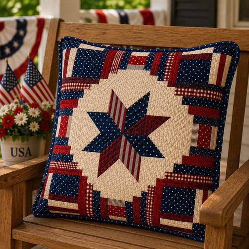 Liberty Patch Quilted Pillow Case NCU0DQQ0897