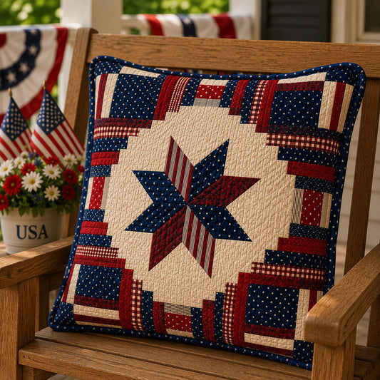 Liberty Patch Quilted Pillow Case NCU0DQQ0897