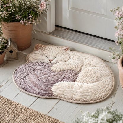 Cat Custom Shape Doormat NCU0QN100