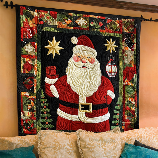 Santa's Joy Quilted Blanket NCU0NT078