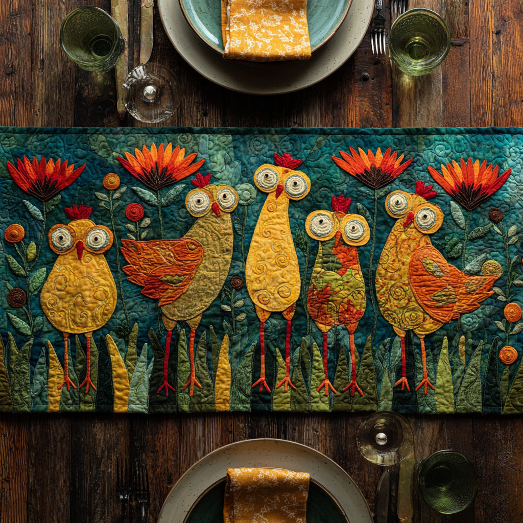 Adventure Lane Quilted Table Runner NCU0NNT2015