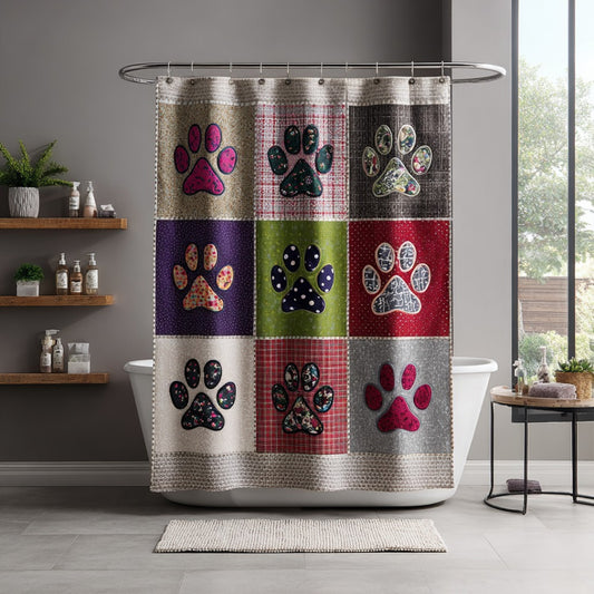 Active Paws Shower Curtain NCU0DV1848