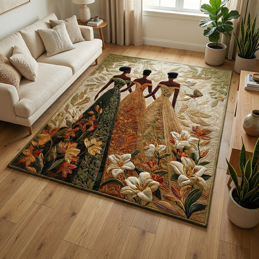 African Bloom Harmony Area Rug NCU0HNH1009