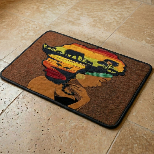 African Grace Bathroom Mat NCU0NNT3103