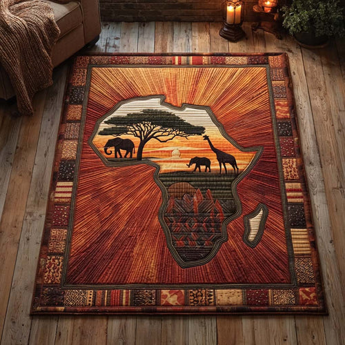 African Majestic Horizon Area Rug NCU0HNH1015
