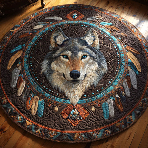 Alpha Spirit Quilted Round Mat NCU0NTV727