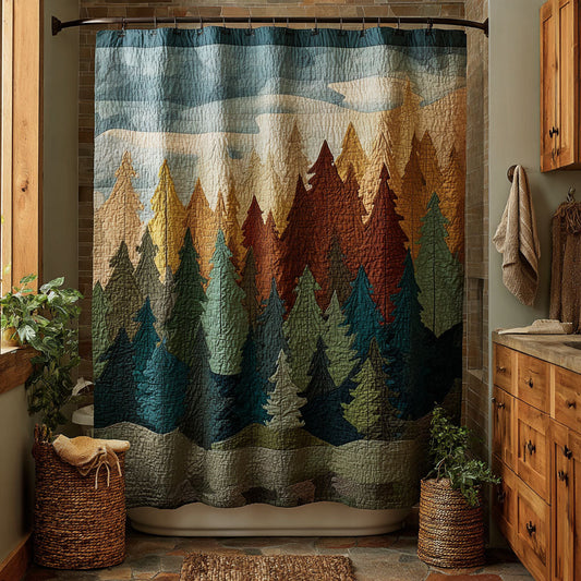Alpine Grove Shower Curtain NCU0DDK2415