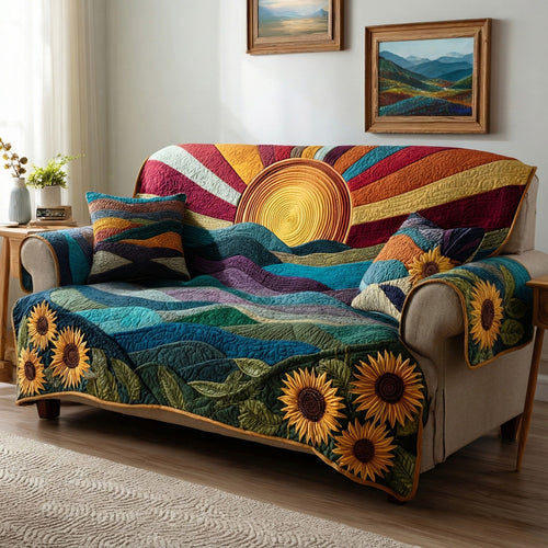 Alpine Radiance Quilted Sofa Cover NCU0LDH609