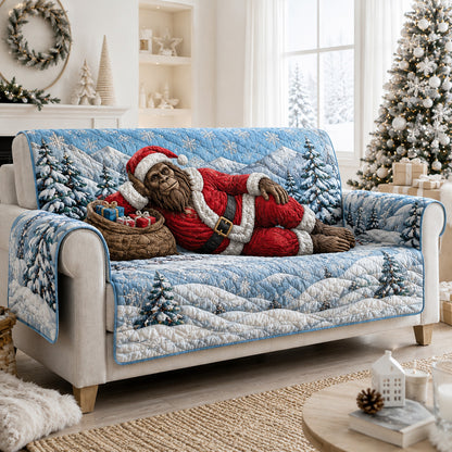 Alpine Winter Bigfoot Quilted Sofa Cover NCU0HNH1248