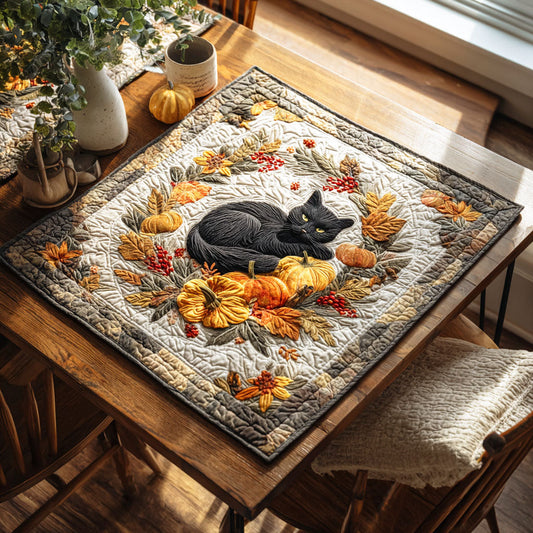 Amber Gaze Quilted Table Topper NCU0NTD243