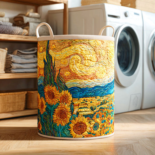 Amber Horizon Quilted Laundry Basket NCU0NTD271