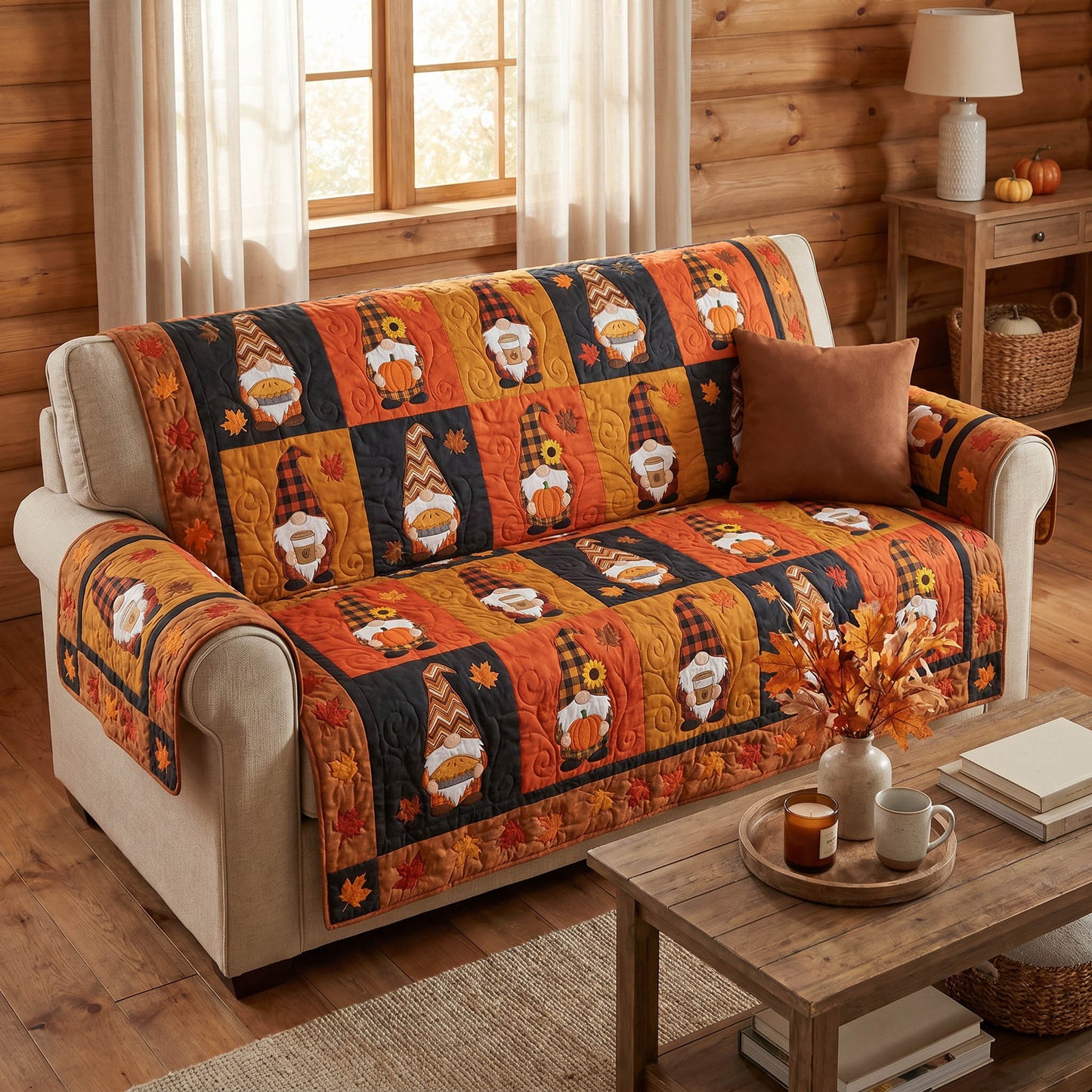 Amber Season Quilted Sofa Cover NCU0NTD2012