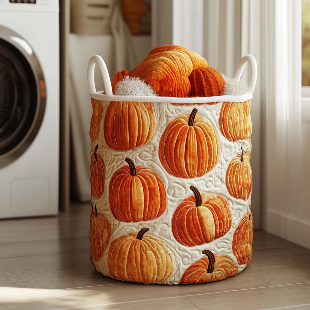 Amber Touch Quilted Laundry Basket NCU0NNT1053