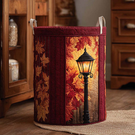 Amber Twilight Quilted Laundry Basket NCU0NXD029