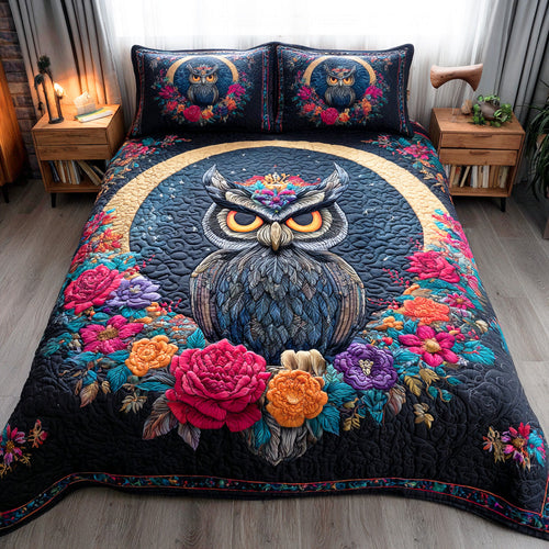 Amberwood Guardian 3-Piece Quilted Bedding Set NCU0NTD647