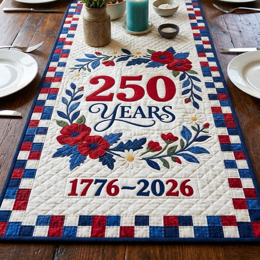 American Heritage Quilted Table Runner NCU0DV2122