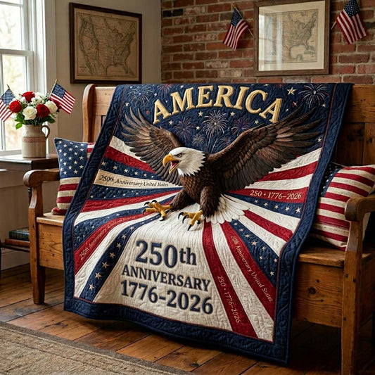 American Majesty Quilted Blanket NCU0HNH1028