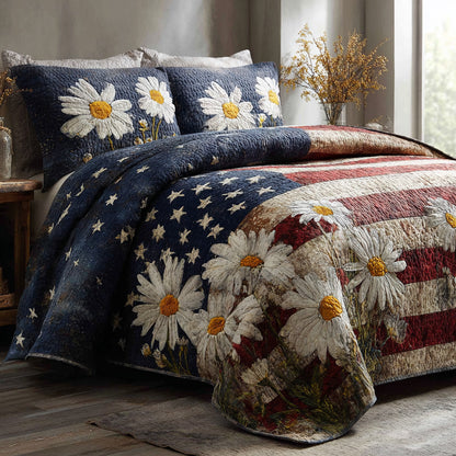 American Meadow Spirit 3-Piece Quilted Bedding Set NCU0PVL834