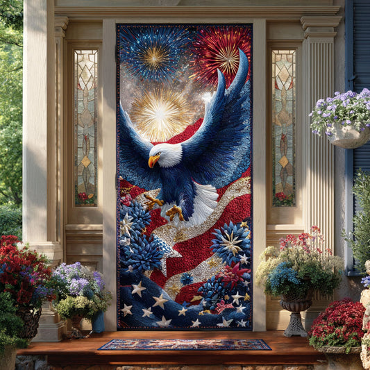 American Pride Quilted Door Cover NCU0NTD1807