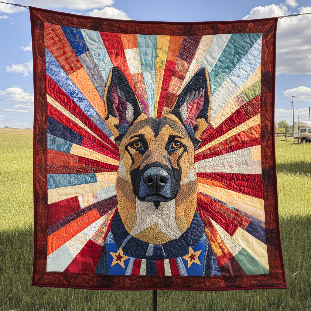 American Valor Quilted Blanket NCU0PTT482