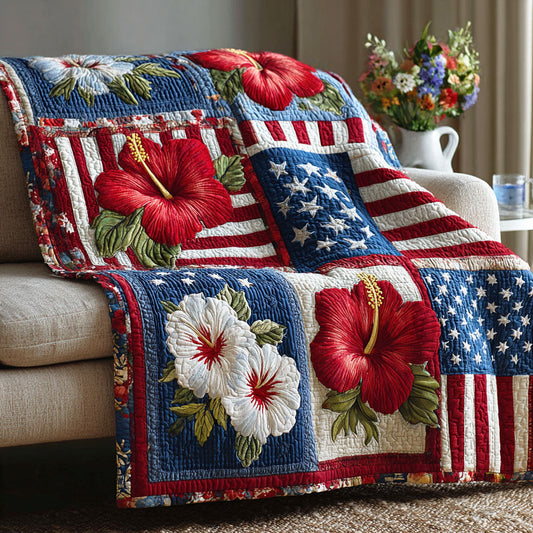 Americana Charm Quilted Blanket NCU0NTD1549