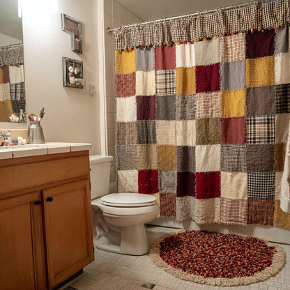 Americana Quilt Shower Curtain NCU0DDK2408