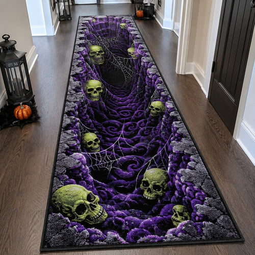Amethyst Bone Vortex Runner Carpet NCU0PVL996