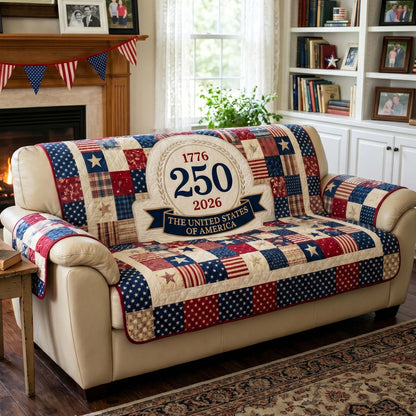 Ancestral Glory 250 Quilted Sofa Cover NCU0HNH1039