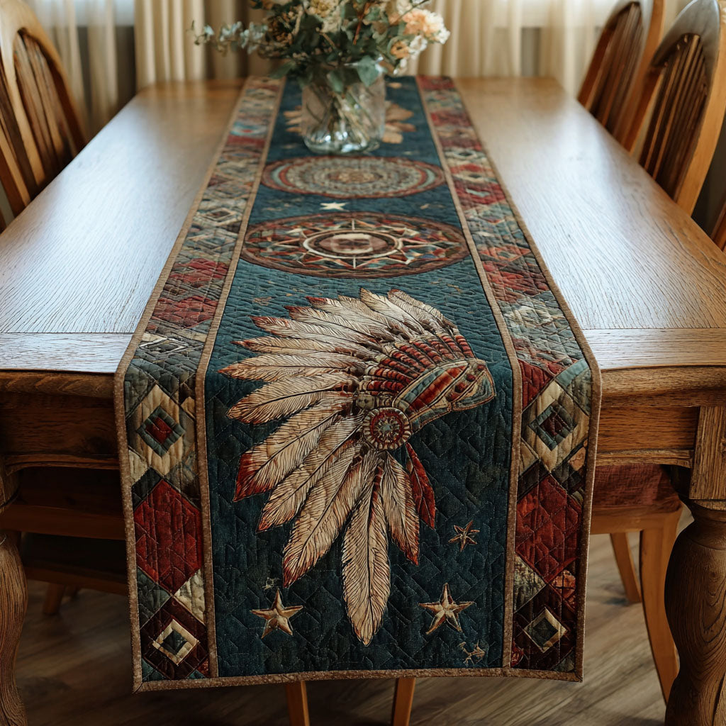 Ancestral Spirit Quilted Table Runner NCU0NNT2748