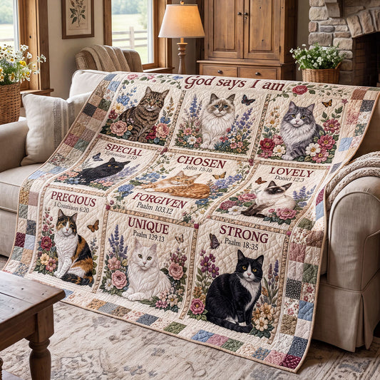 Anchored In Grace Quilted Blanket NCU0PTT3292