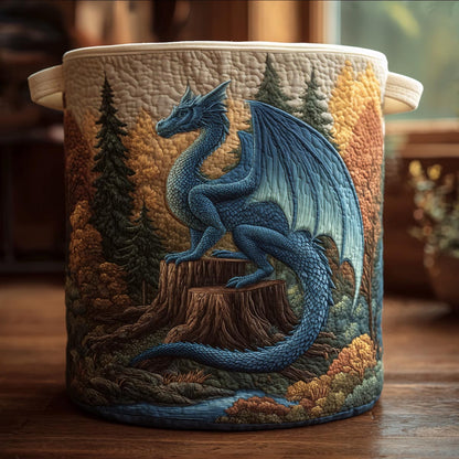 Ancient Dragon Quilted Laundry Basket NCU0DV1714