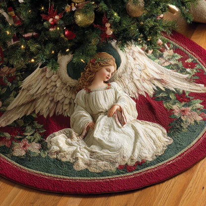 Angelic Whisper Quilted Tree Skirt NCU0NXD999