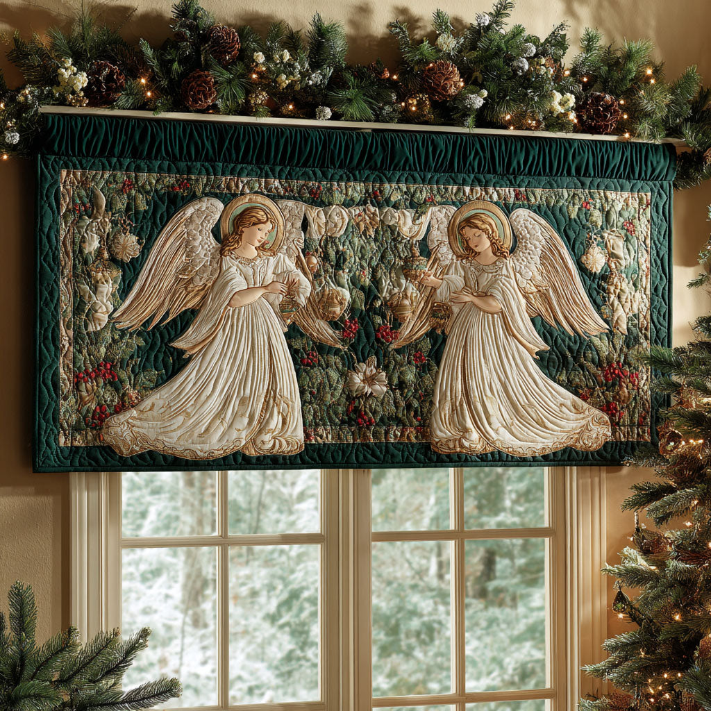 Angels In Bloom Quilted Valance NCU0NTV500