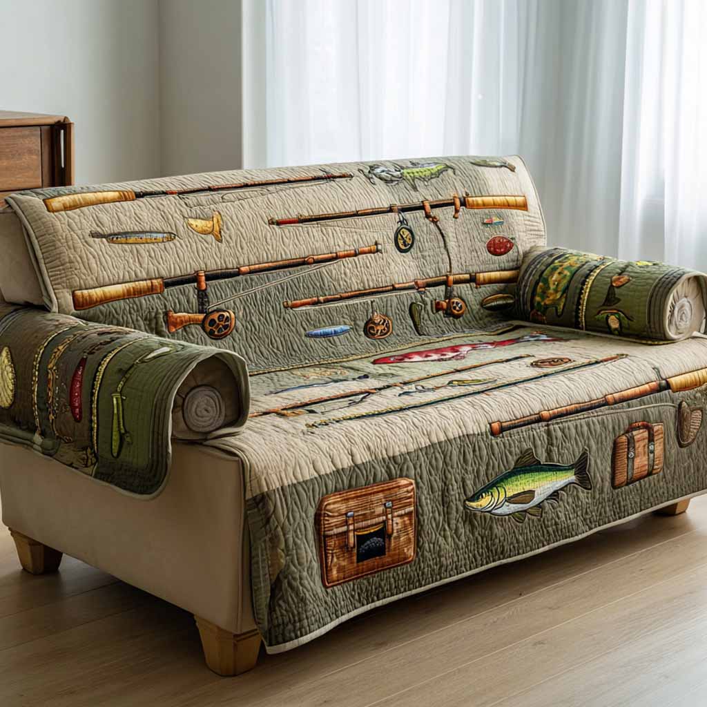 Angler Tools Quilted Sofa Cover NCU0NXD1472