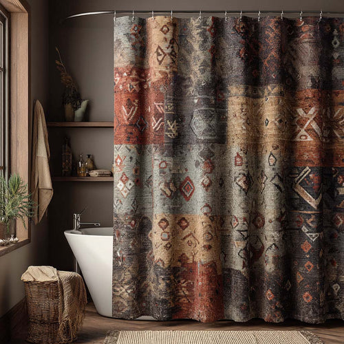 Antique Canyon Tapestry Shower Curtain NCU0NXD1403