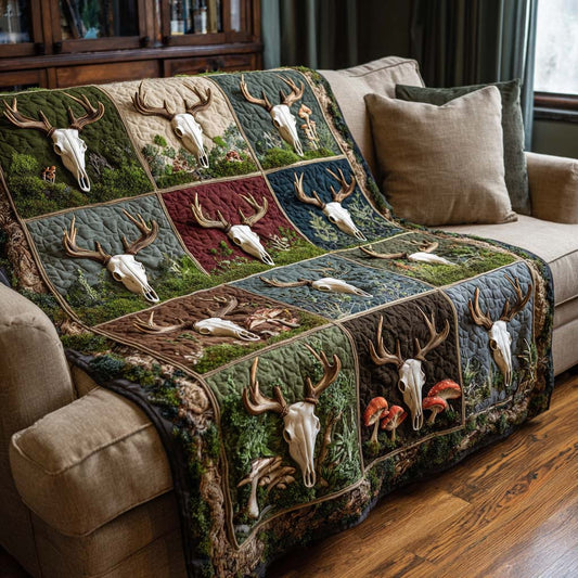 Antler Dreams Quilted Blanket NCU0NNT2605
