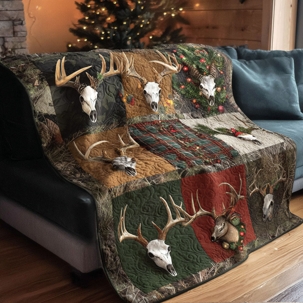 Antler Haven Quilted Blanket NCU0PTT1963