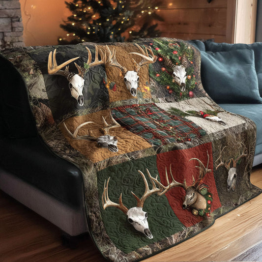 Antler Haven Quilted Blanket NCU0PTT1963