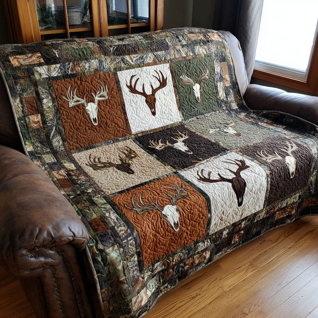 Antler Path Quilted Blanket NCU0PTT1964