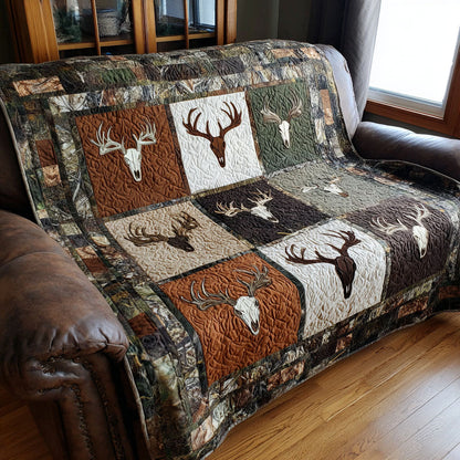 Antler Path Quilted Blanket NCU0PTT1964