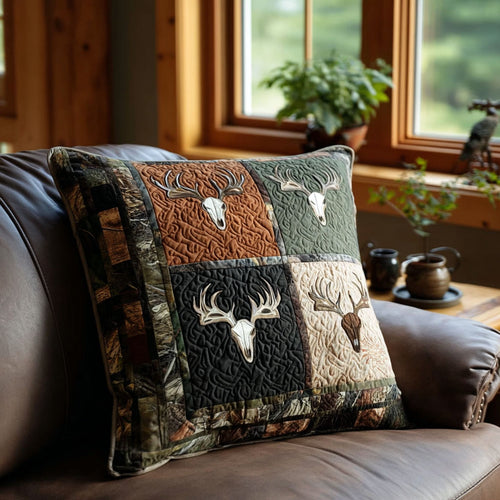 Antler Path Quilted Pillow Case NCU0PTT1964