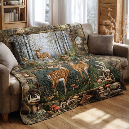 Antler Ridge Quilted Blanket NCU0PTT2460