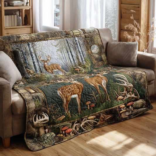 Antler Ridge Quilted Blanket NCU0PTT2460