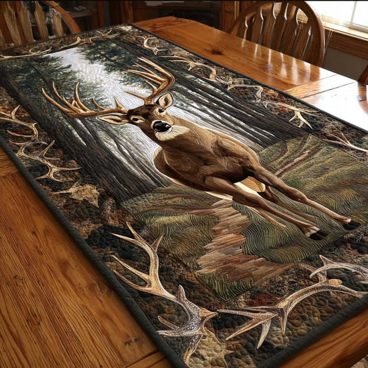 Antler Trail Quilted Table Runner NCU0NNT1904