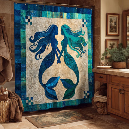 Aqua Glow Shower Curtain NCU0DDK2510