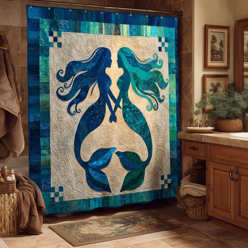 Aqua Glow Shower Curtain NCU0DDK2510