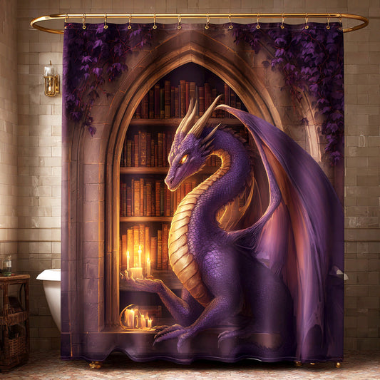 Arcane Flame Shower Curtain NCU0NTV947