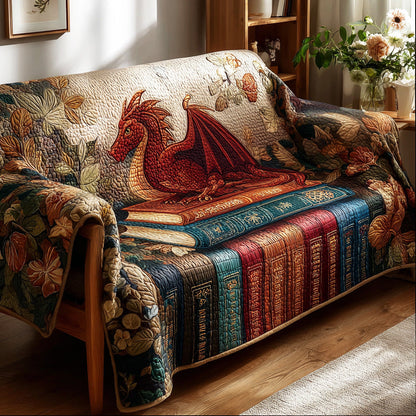 Arcane Tome Watcher Quilted Sofa Cover NCU0NTD914