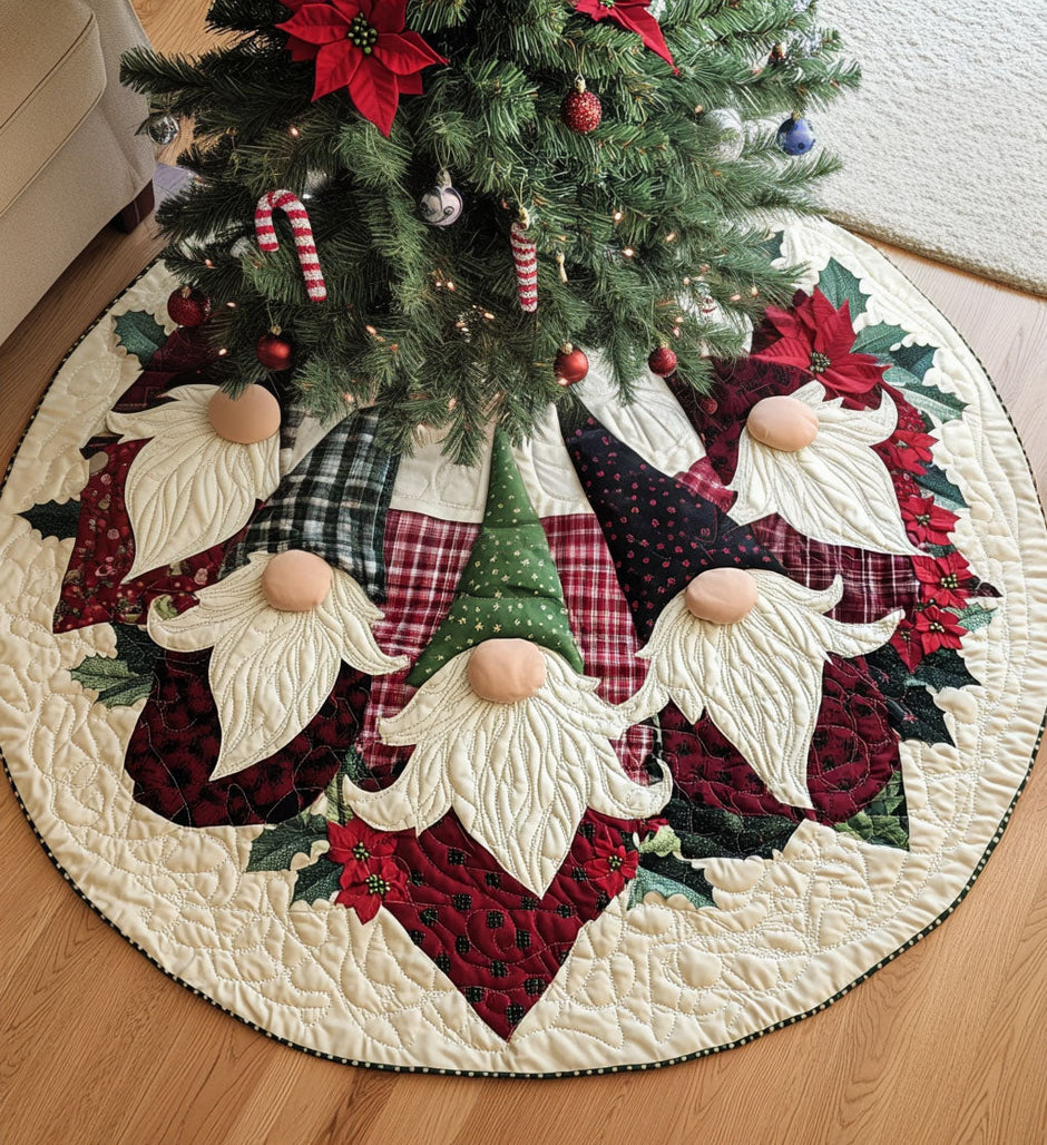 Bear Spirit Quilted Tree Skirt GFTOHD12616