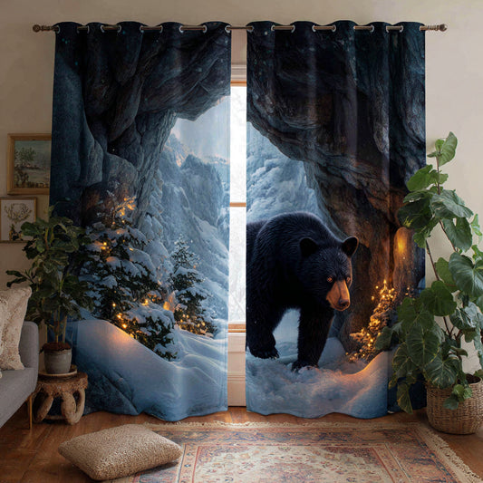 Arctic Bear Soul Quilted Curtains NCU0HNH770